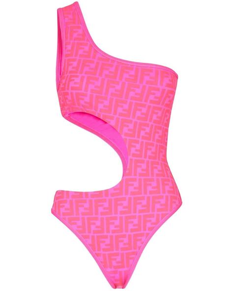 pink fendi bathing suit